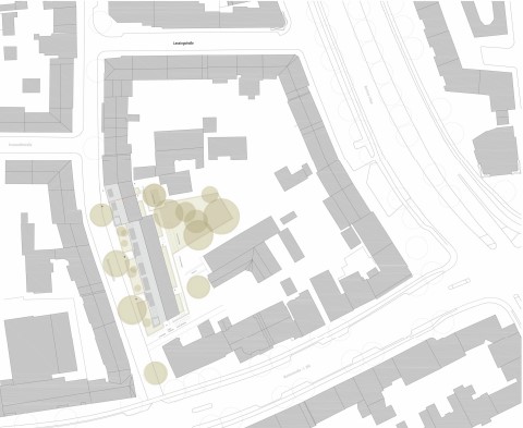 Lageplan Dieterichsstraße 33-35